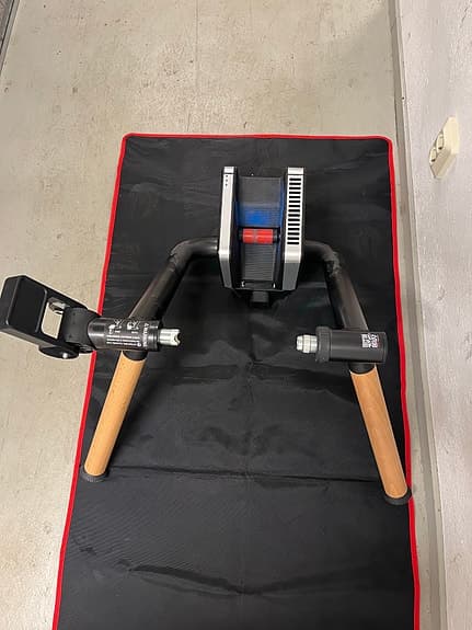Elite Tuo cykeltrainer svart/silver