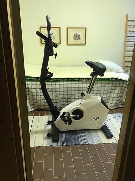 Casall motionscykel vit