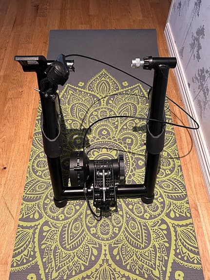 React cykeltrainer svart