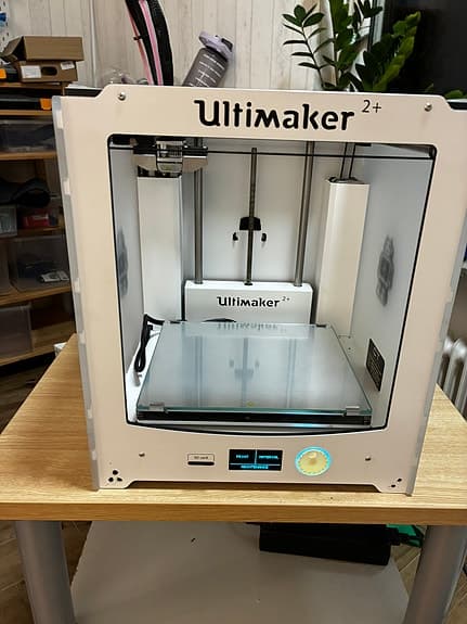 Ultimaker 2+ 3D-skrivare vit