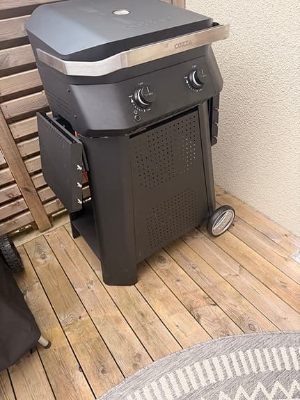 Cozze G500 plancha, stekhäll inkl bord & skydd