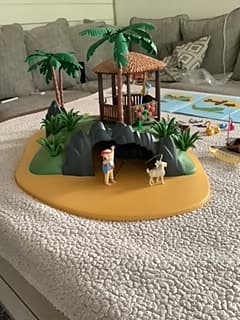 Playmobil piratö med tillbehör, vintage.