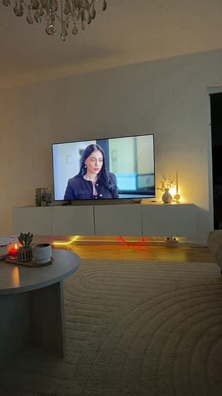 TV-bänk,Sydbord,lampor