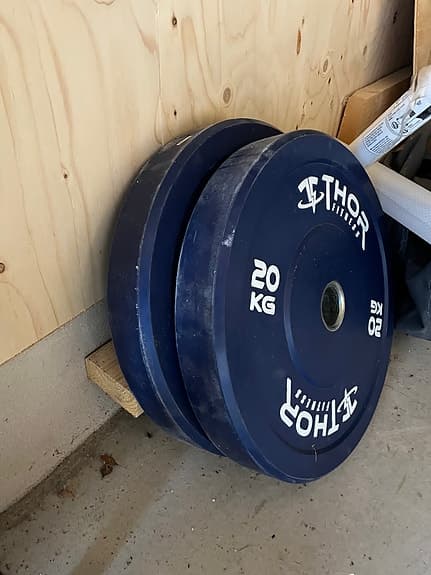 Thor viktskivor bumper plates 5–20 kg