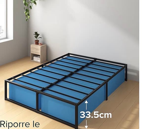 Metal bed frame 120x190