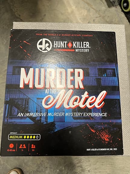 Sällskapsspel - murder mystery