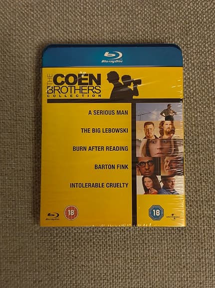 Coen Brothers collection blu-ray filmer samling