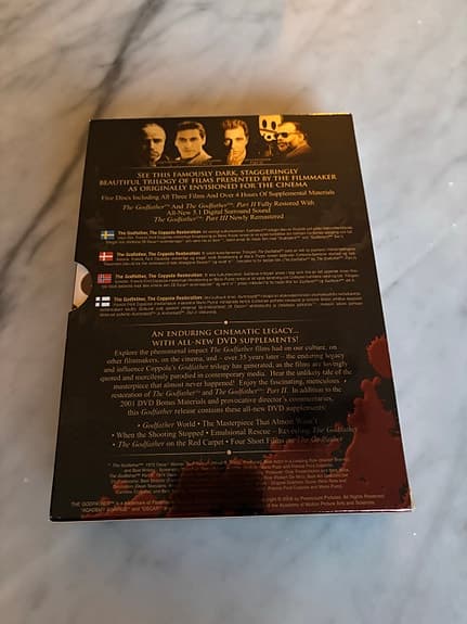 The Godfather – The Coppola Restoration DVD-box (5-disc)