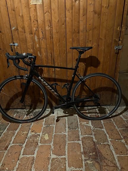 Landvägscykel, White + Shimano 105