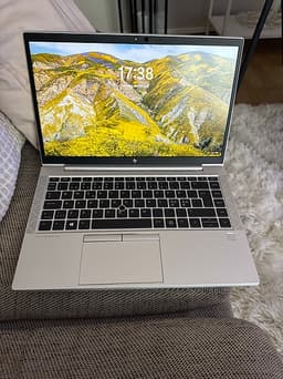 HP EliteBook 840 G7 laptop 14 tum silver