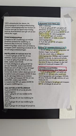 Vikis Väckarklocka