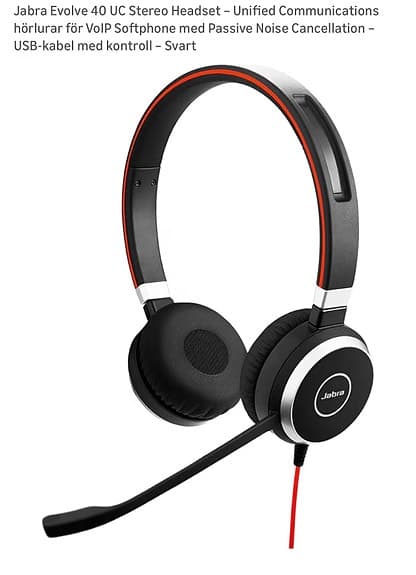 Jabra Evolve 40 MS Stereo
