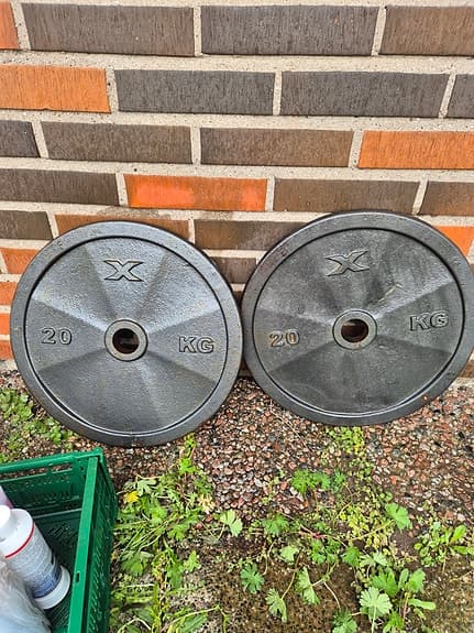 20 kg gjutjärn viktskiva