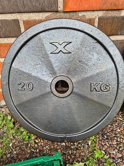 20 kg gjutjärn viktskiva