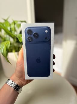 Apple iPhone 17 Pro Max, Deep Blue, 256GB Model A3526
