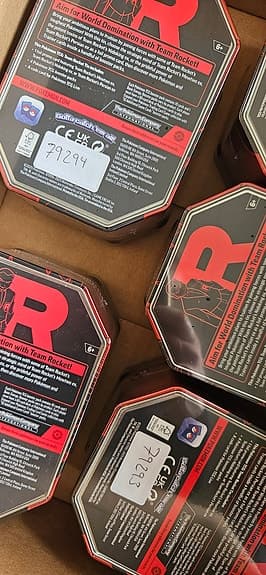5st Pokémon Team Rocket Tin pokemonkort