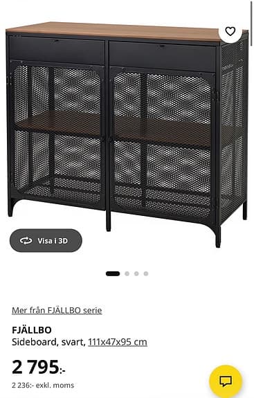 IKEA Fjällbo byrå