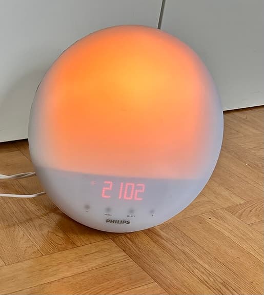 Philips Wake-up Light / Väckarklocka HF3510