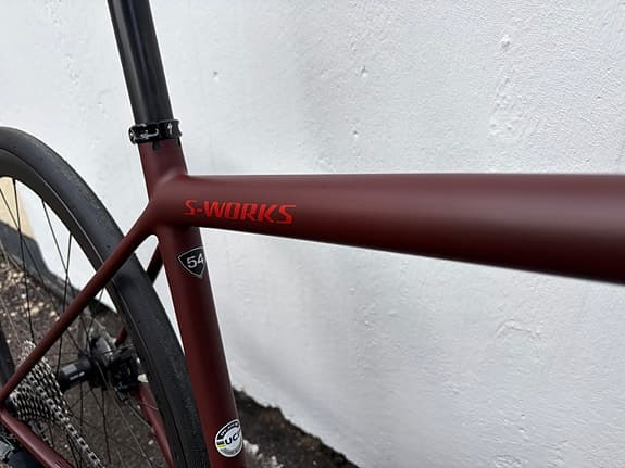 Specialized Aethos  med S-WORKS ram size 54