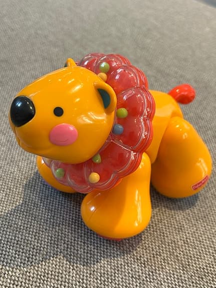 Fisher-Price leksakslejon plastdjur