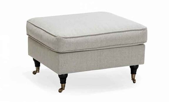 Howard soffa Skagen 3 sits inkl fotpall Beige  200x82x92