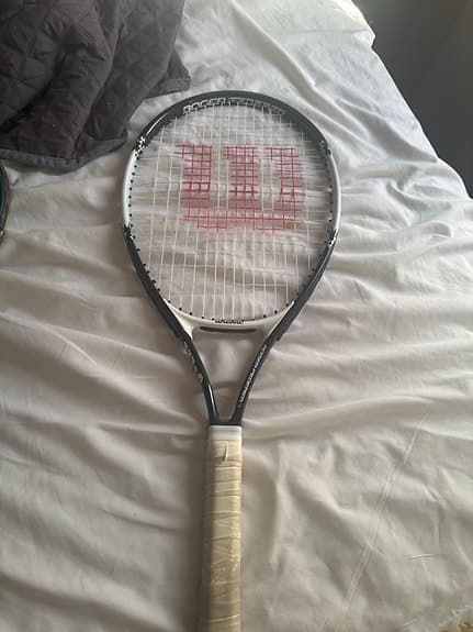 Wilson tennisracket svart/vit