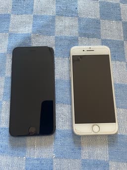 Apple iPhone 8,  64 GB svart och vit