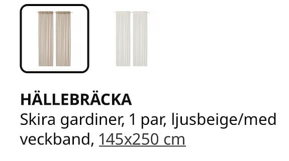 Gardiner och garrdinstänger