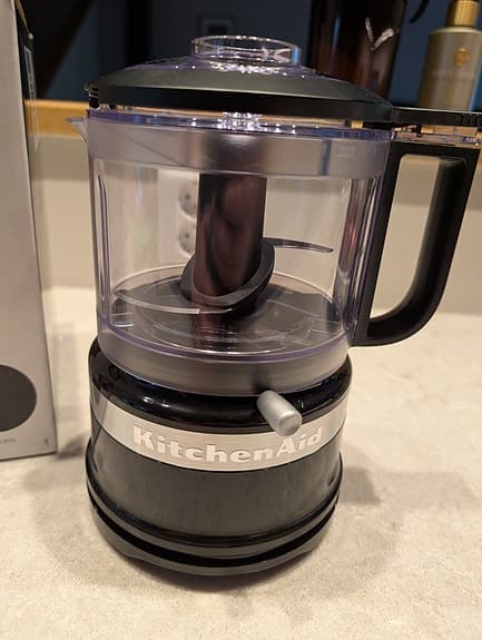 KitchenAid minihackare 830 ml, svart