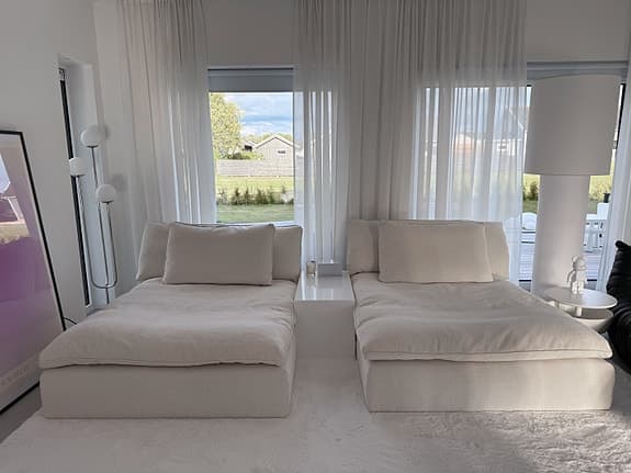 Mio Bellora soffa - XL Schäslong (köptes 14 dagar sedan)