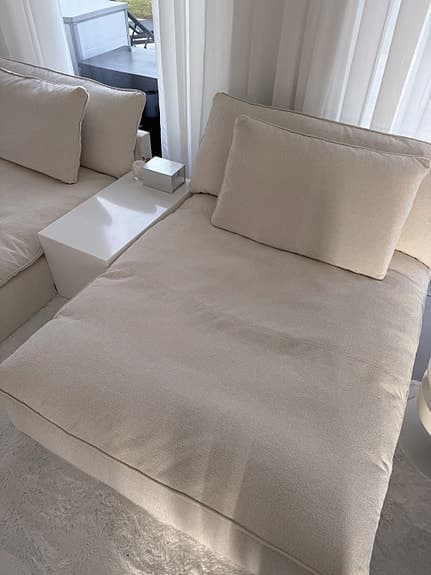 Mio Bellora soffa - XL Schäslong (köptes 14 dagar sedan)