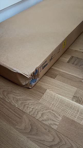 Ny byrå Hauga Ikea grå