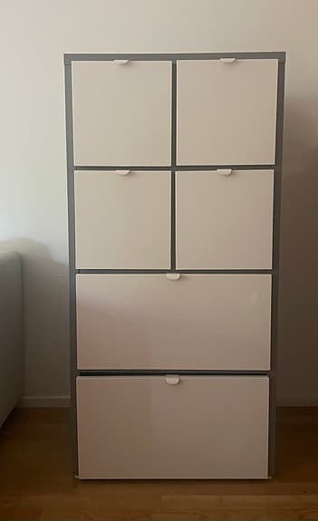 Byrå visthus 6 lådor