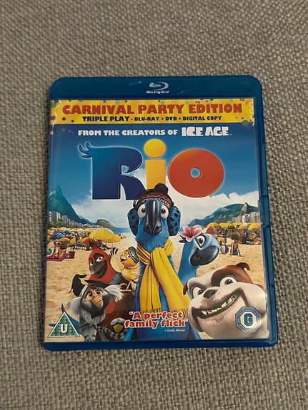 Rio - Carnival party edition animerad film på bluray