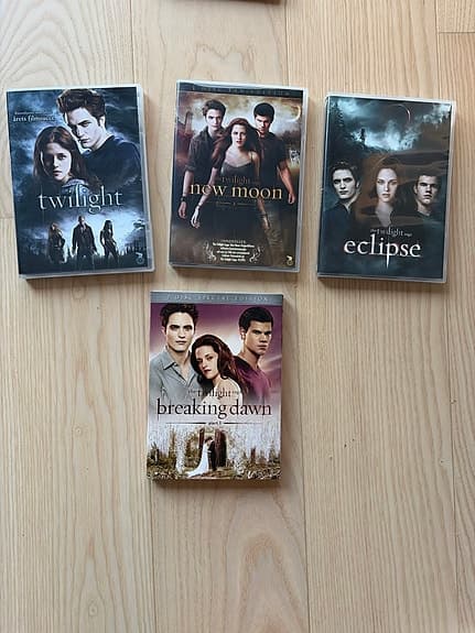 Twilight-filmserie DVD paket