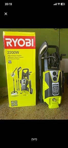 Ryobi högtryckstvätt 2200W