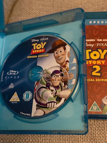 Toy Story 1,2, 3 blu-ray collection