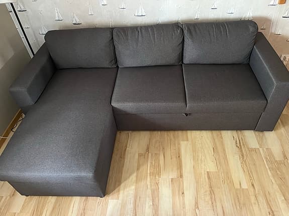 Bäddsoffa med divan