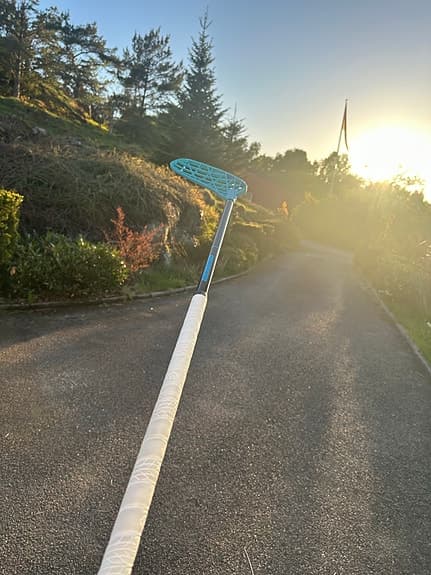 Unihoc Ice Thin innebandyklubba blå/svart