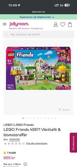 LEGO Friends byggset lekpark