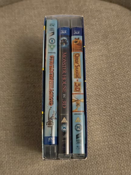BLU-RAY 3D collection samling