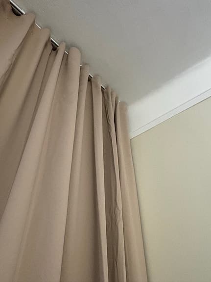 Hasta mörkläggningsgardiner Beige