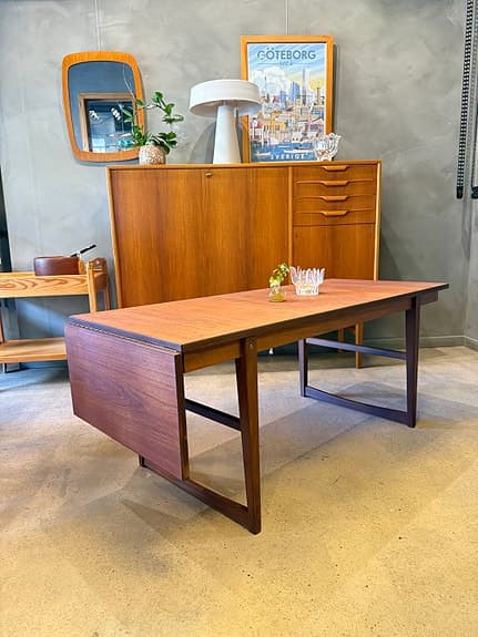 TEAK SOFFBORD ” MOA” IKEA, RETRO VINTAGE FUNKIS. KAN LEVERERAS