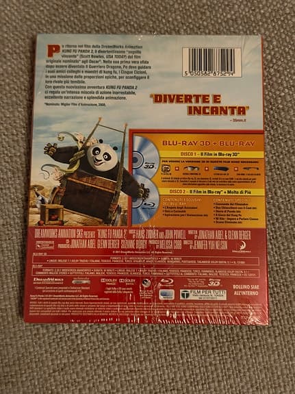 Kung Fu Panda 2 3D BLURAY