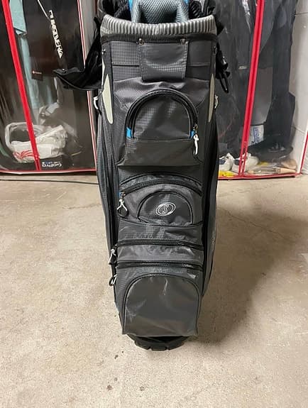 Spalding vagnbag grå/blå vattentät