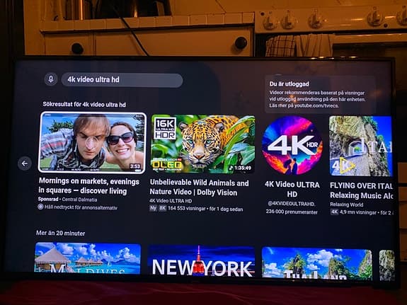 Luxor TV 55” UHD 4K Android Smart Tv