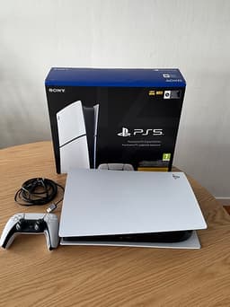 Sony Playstation 5 spelkonsol vit