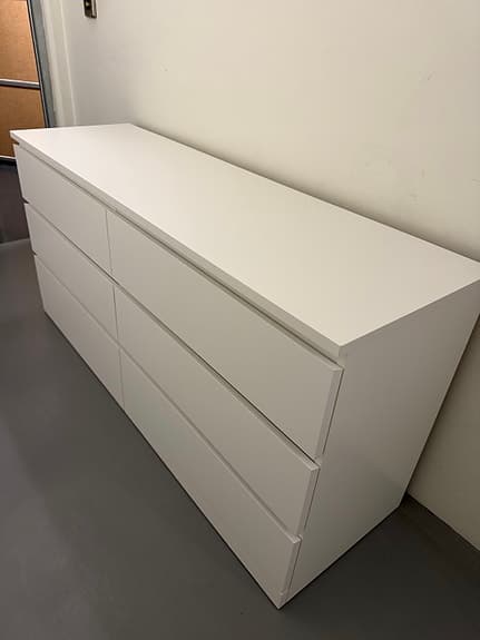 Ikea - Malmbyrå 6 lådor