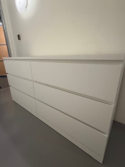 Ikea - Malmbyrå 6 lådor