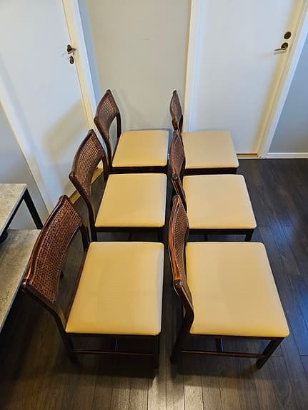 Matstolar Dansk Design Vintage